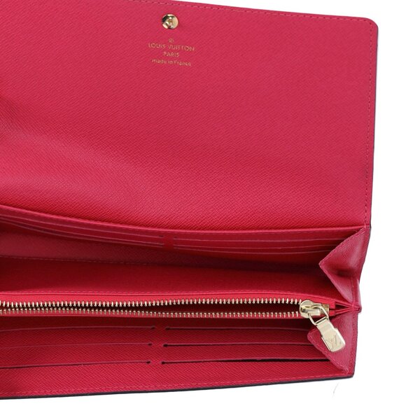 Louis Vuitton Sarah Monogram Long Wallet M61359 Christmas Animation Pink - Picture 6 of 6